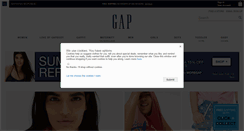 Desktop Screenshot of gap.co.uk